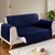 Ultrasonic 100% Cotton Quilted Sofa Cover-Sofa Runner (BLUE)