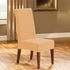 Beige – Flexible Jersey Cotton Dining Chair Covers