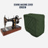 Quilted Sewing Machine Cover- Green