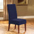 Blue – Flexible Jersey Cotton Dining Chair Covers