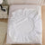 Terry Waterproof Mattress Pad Cover Anti Mites Proof Bed Sheet Mattress Protector For Bed Mattress Topper Breathable (WHITE COLOR)