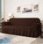 Turkish Style Stretchable Bubble Fabric Sofa Covers (Brown)