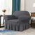 Turkish Style Stretchable Bubble Fabric Sofa Covers (GREY)